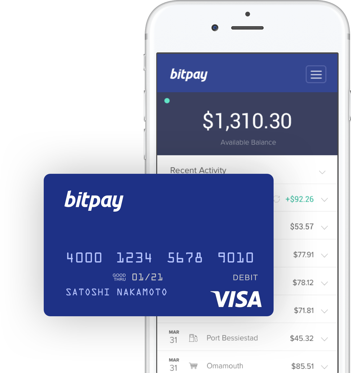 bitpay debit card review